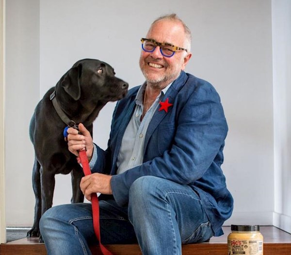 Pic Picolt with his dog.jpg